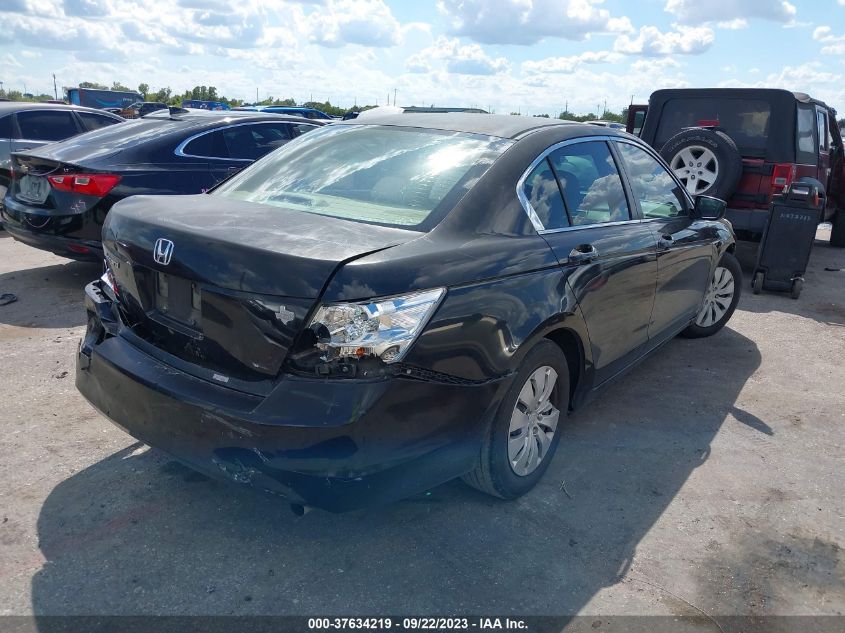 2009 Honda Accord Sdn Lx VIN: 1HGCP263X9A168453 Lot: 37634219