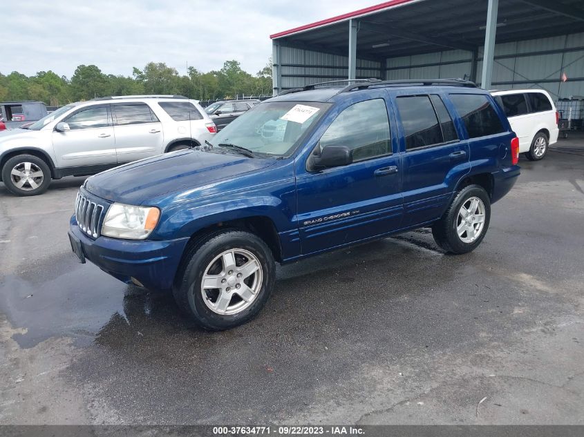 2001 Jeep Grand Cherokee Limited VIN: 1J4GX58S41C608594 Lot: 37634771