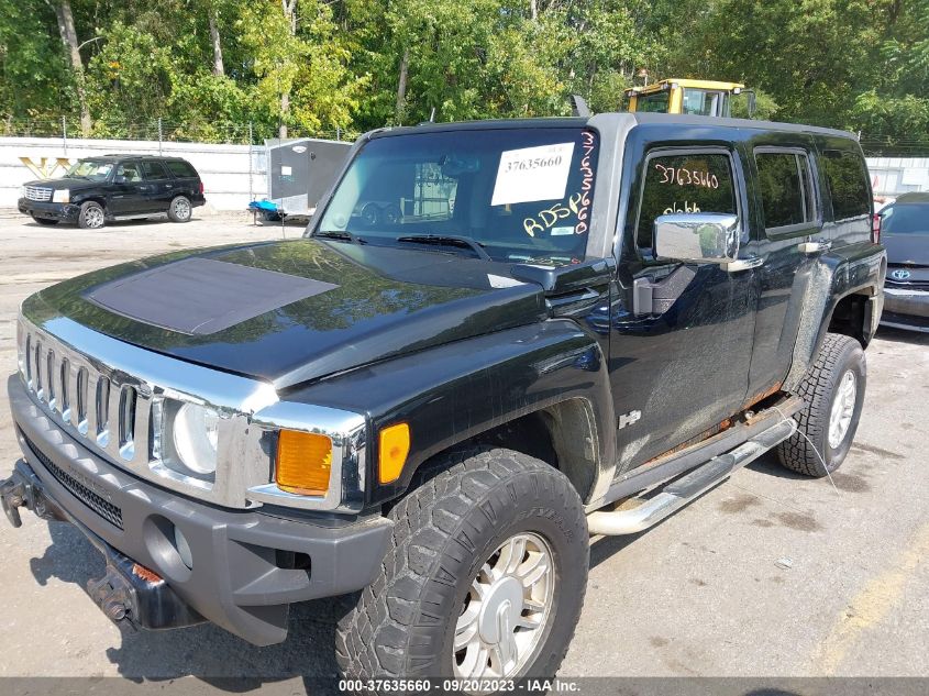 2006 Hummer H3 VIN: 5GTDN136068332936 Lot: 37635660