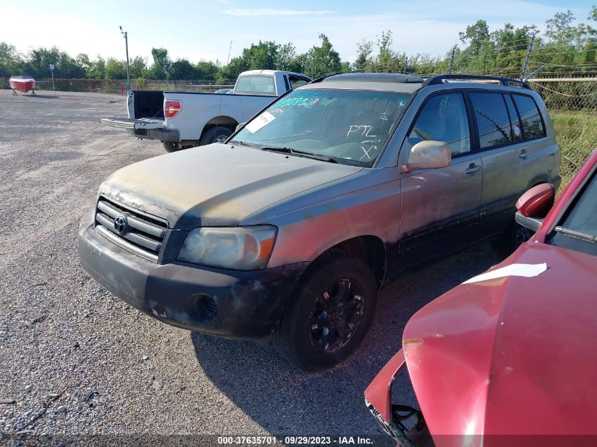 2004 Toyota Highlander VIN: JTEDD21A140086705 Lot: 37635701