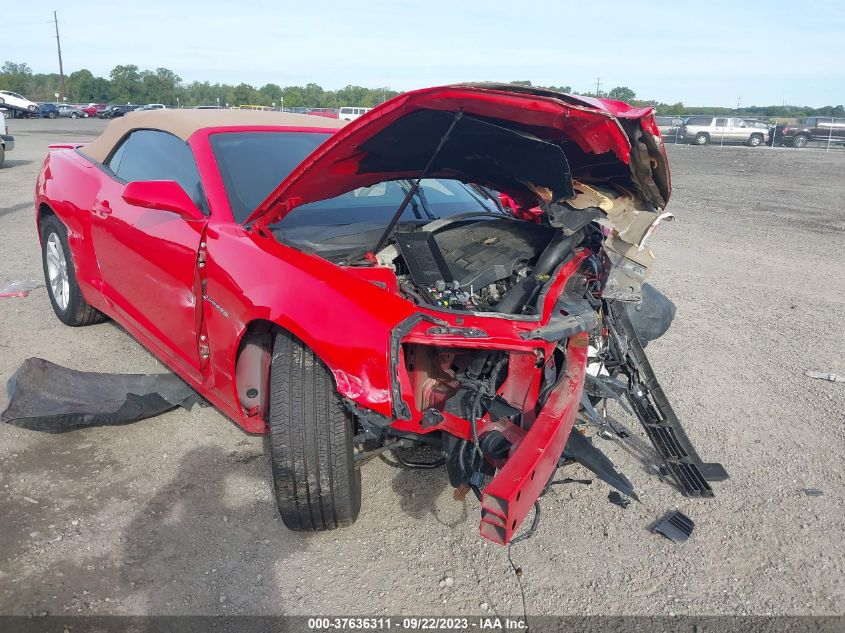 2015 Chevrolet Camaro Lt VIN: 2G1FD3D39F9267651 Lot: 37636311