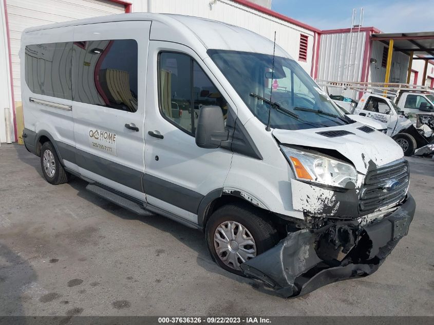 1FBAX2CM6GKA88176 2016 Ford Transit Wagon Xl/Xlt