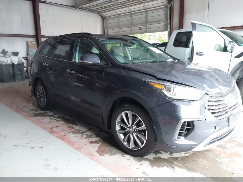 2017 Hyundai Santa Fe Se VIN: KM8SNDHF5HU254717 Lot: 37636514