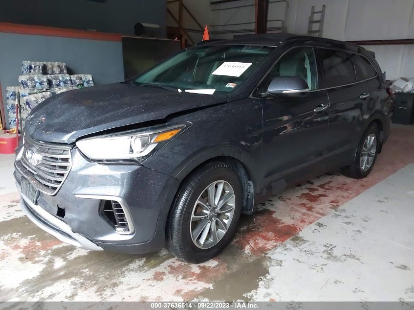 2017 Hyundai Santa Fe Se VIN: KM8SNDHF5HU254717 Lot: 37636514