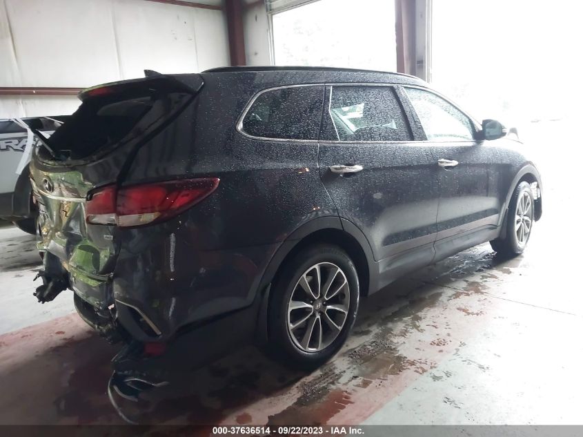 2017 Hyundai Santa Fe Se VIN: KM8SNDHF5HU254717 Lot: 37636514