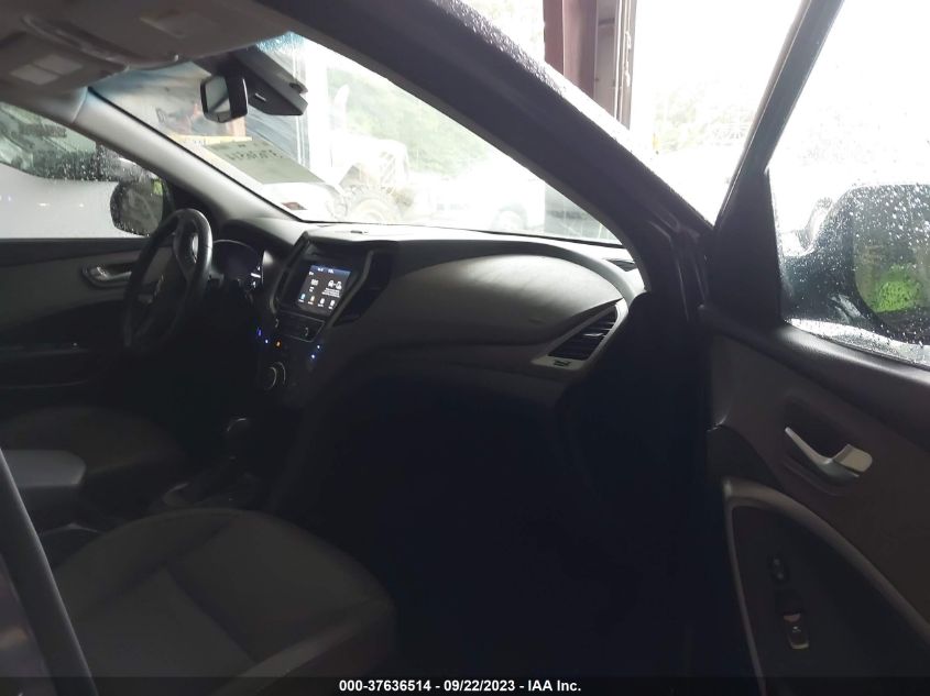 2017 Hyundai Santa Fe Se VIN: KM8SNDHF5HU254717 Lot: 37636514