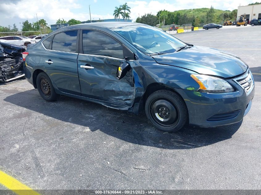 2014 Nissan Sentra Sv VIN: 3N1AB7AP4EY337919 Lot: 37636644