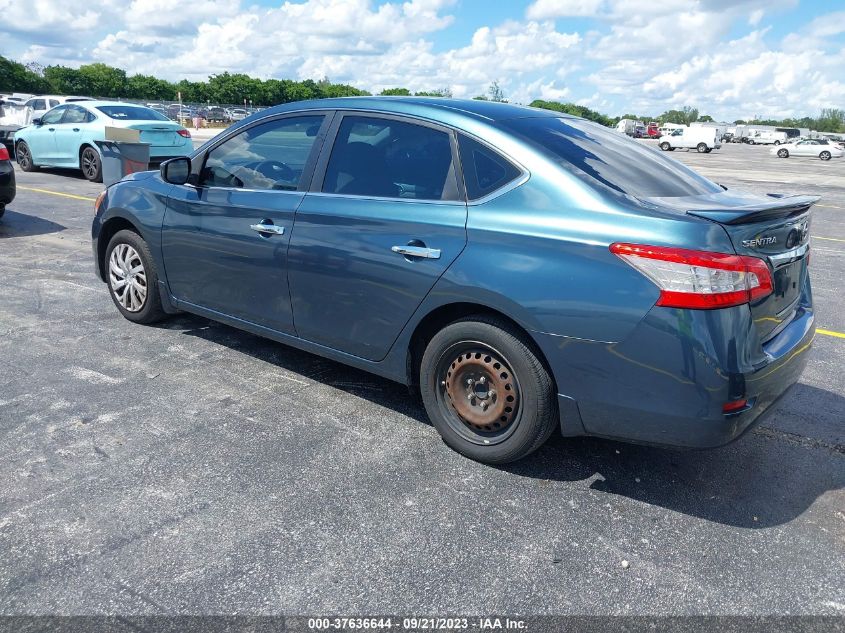 2014 Nissan Sentra Sv VIN: 3N1AB7AP4EY337919 Lot: 37636644