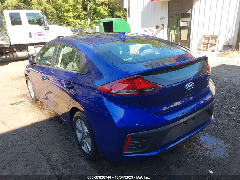 2020 Hyundai Ioniq Hybrid Blue VIN: KMHC65LC2LU230971 Lot: 37636740