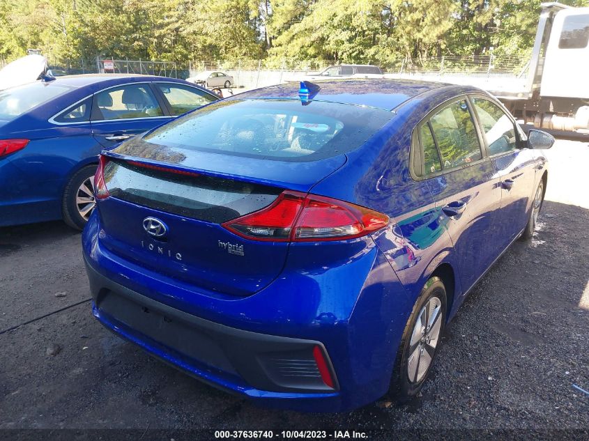 2020 Hyundai Ioniq Hybrid Blue VIN: KMHC65LC2LU230971 Lot: 37636740