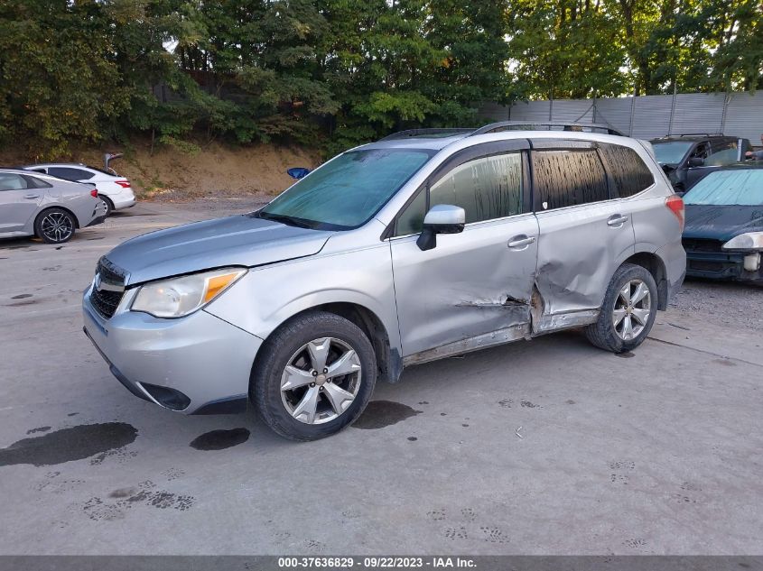 2014 Subaru Forester 2.5I Limited VIN: JF2SJAJC2EH501583 Lot: 37636829