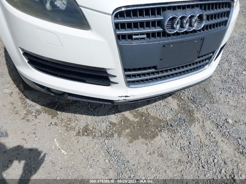 2008 Audi Q7 3.6L VIN: WA1AY74LX8D008289 Lot: 37636838