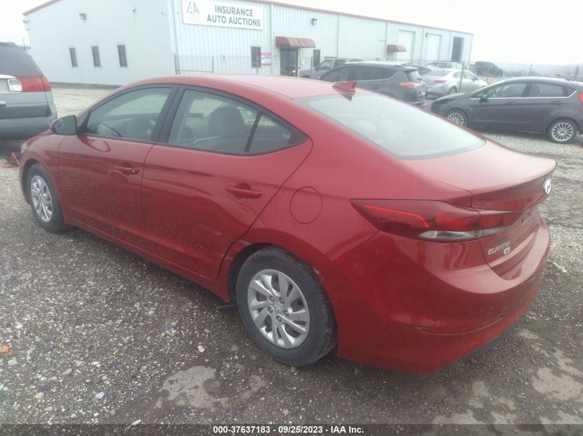 2017 Hyundai Elantra Se VIN: 5NPD74LF9HH052732 Lot: 37637183