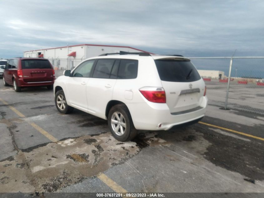 2009 Toyota Highlander VIN: JTEDS41A392074004 Lot: 37637251