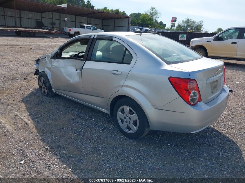 2016 Chevrolet Sonic Ls Auto VIN: 1G1JA5SH2G4185696 Lot: 37637689