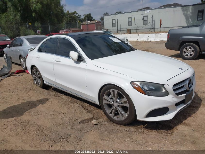 2015 Mercedes-Benz C 300 Sport/Luxury/ VIN: 55SWF4JB5FU086639 Lot: 37638022