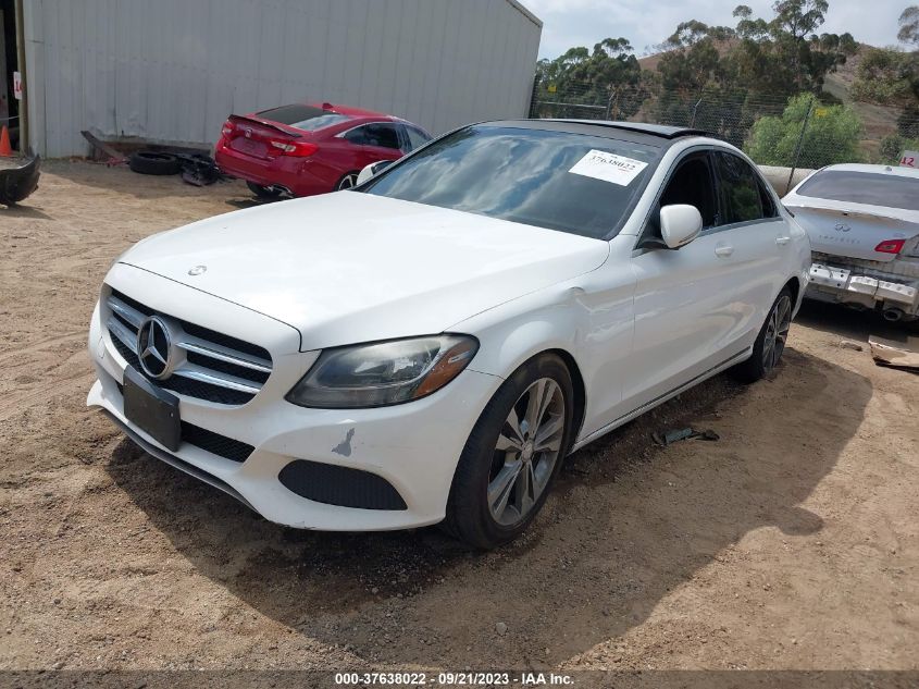 2015 Mercedes-Benz C 300 Sport/Luxury/ VIN: 55SWF4JB5FU086639 Lot: 37638022