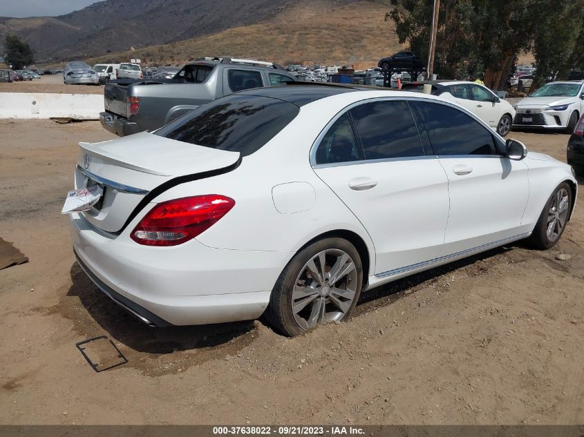 2015 Mercedes-Benz C 300 Sport/Luxury/ VIN: 55SWF4JB5FU086639 Lot: 37638022