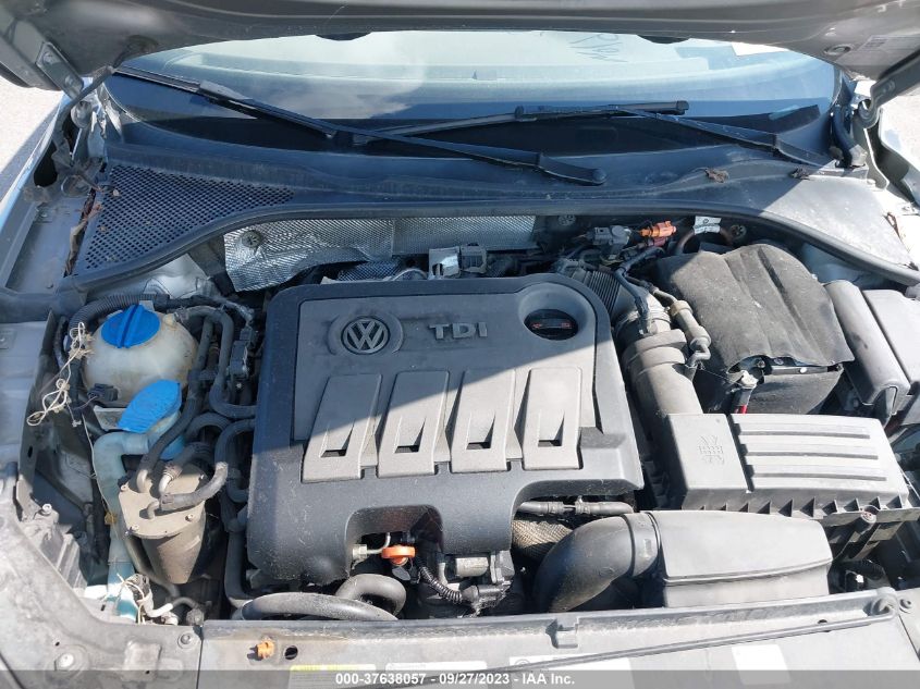 1VWCN7A34DC045640 2013 Volkswagen Passat 2.0L Tdi Sel Premium