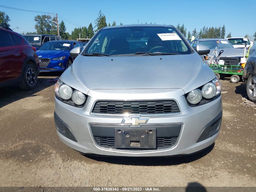 2013 Chevrolet Sonic Lt VIN: 1G1JC6SG7D4217206 Lot: 37638343