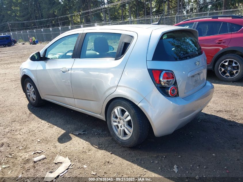 2013 Chevrolet Sonic Lt VIN: 1G1JC6SG7D4217206 Lot: 37638343