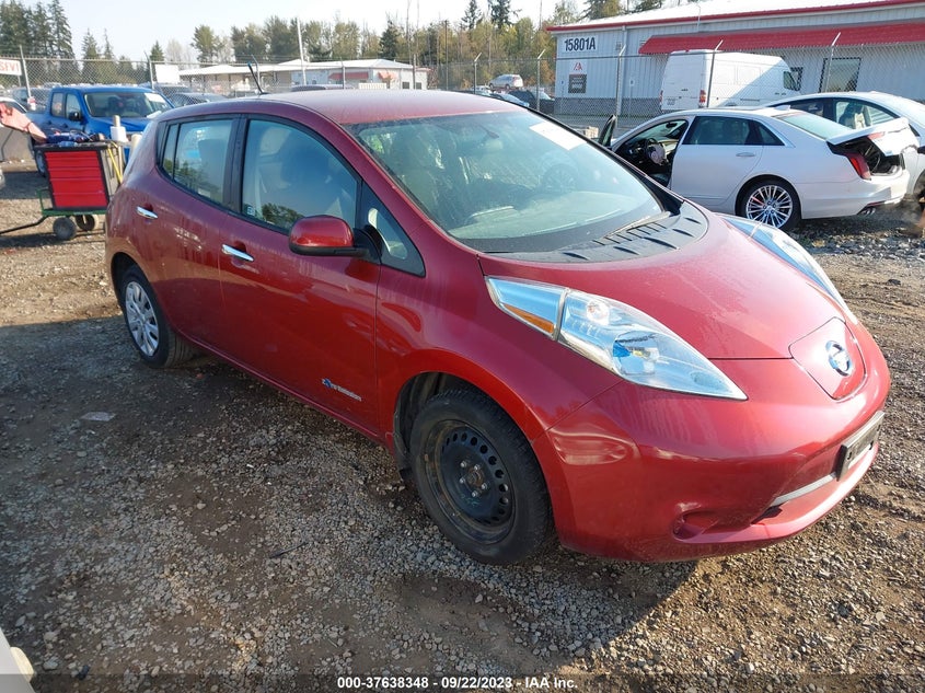 2014 Nissan Leaf S VIN: 1N4AZ0CP1EC331121 Lot: 37638348