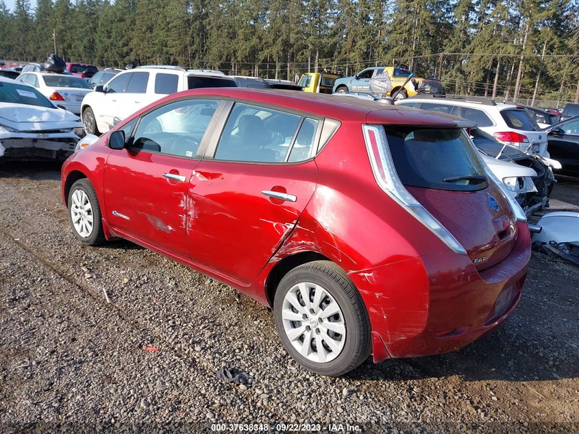 2014 Nissan Leaf S VIN: 1N4AZ0CP1EC331121 Lot: 37638348