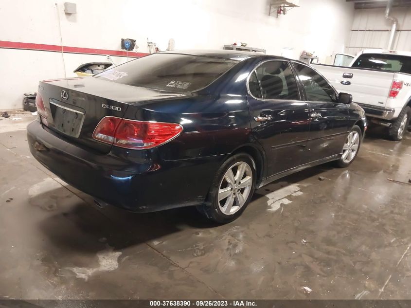 2006 Lexus Es 330 VIN: JTHBA30G865165728 Lot: 37638390