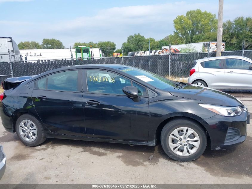 2019 Chevrolet Cruze Cvt (Fleet Orders Only) VIN: 1G1BJ5SM9K7104766 Lot: 39784498