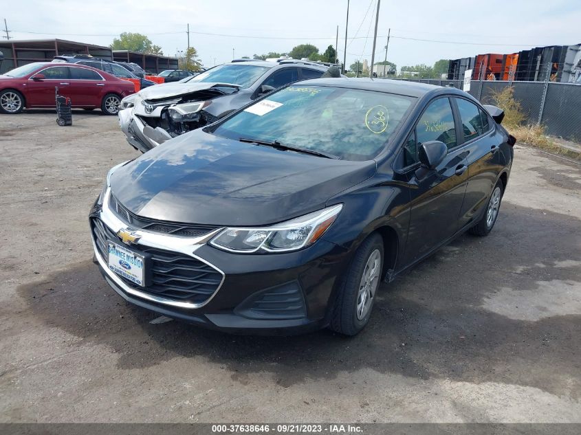 2019 Chevrolet Cruze Cvt (Fleet Orders Only) VIN: 1G1BJ5SM9K7104766 Lot: 39784498