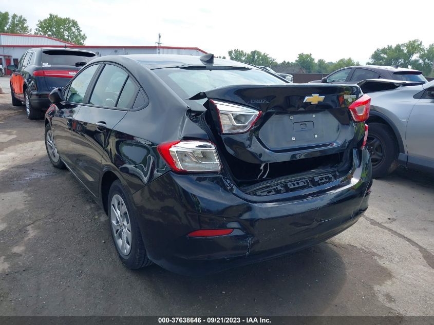 2019 Chevrolet Cruze Cvt (Fleet Orders Only) VIN: 1G1BJ5SM9K7104766 Lot: 39784498