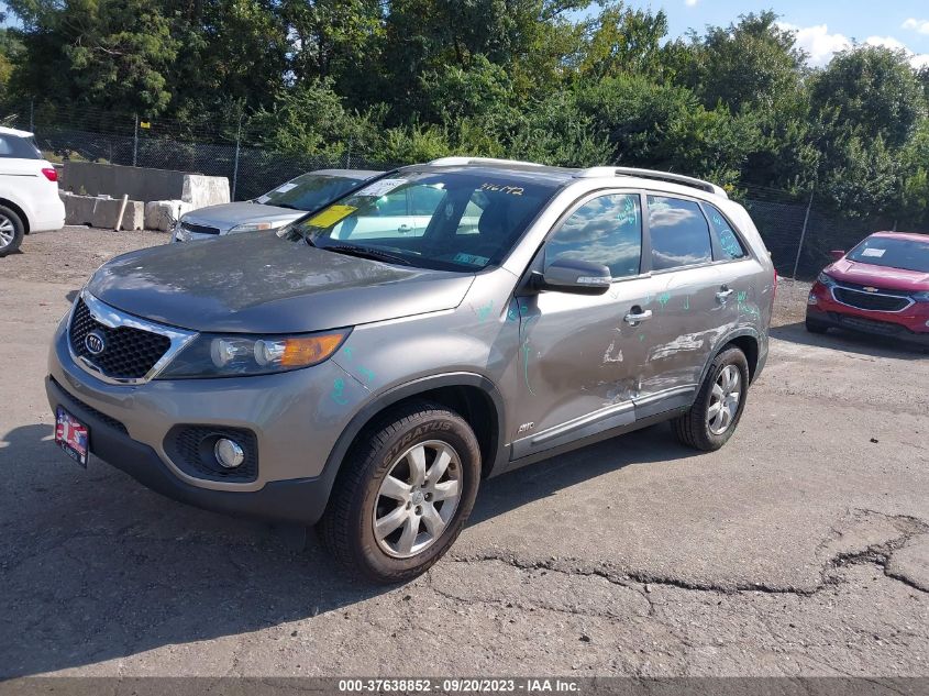 2013 Kia Sorento Lx VIN: 5XYKTCA63DG416192 Lot: 37638852