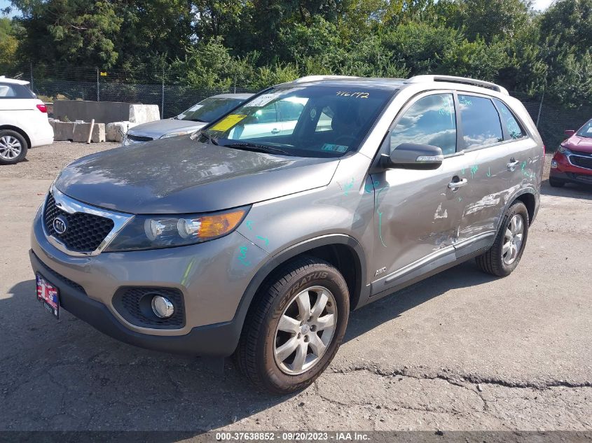 2013 Kia Sorento Lx VIN: 5XYKTCA63DG416192 Lot: 37638852