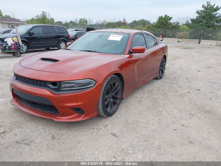 2021 Dodge Charger Scat Pack Rwd VIN: 2C3CDXGJ0MH639459 Lot: 37639179