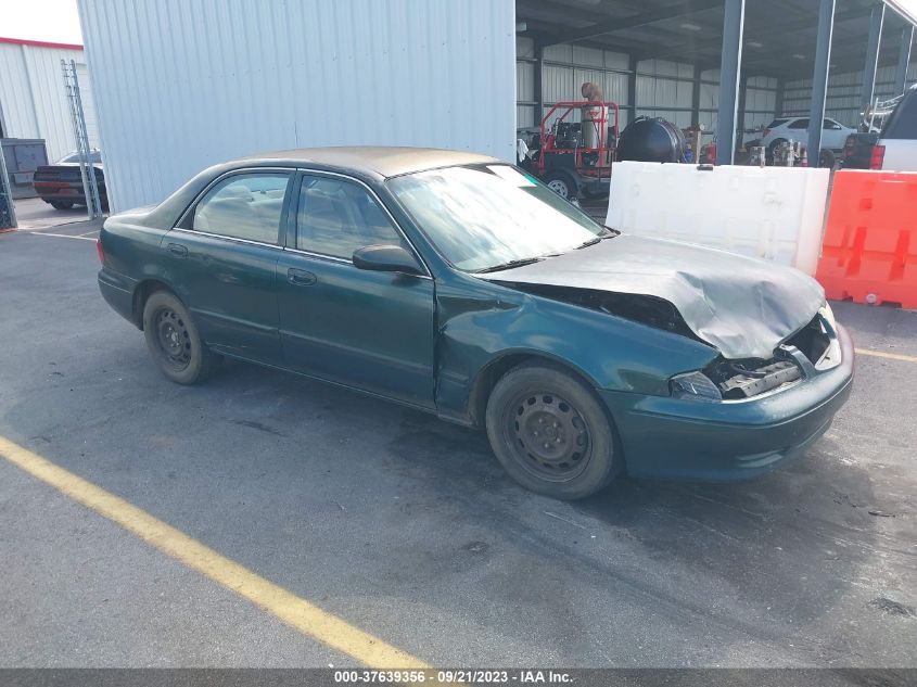 2000 Mazda 626 Es V6/Lx V6 VIN: 1YVGF22D4Y5149951 Lot: 37639356