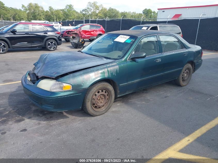 2000 Mazda 626 Es V6/Lx V6 VIN: 1YVGF22D4Y5149951 Lot: 37639356