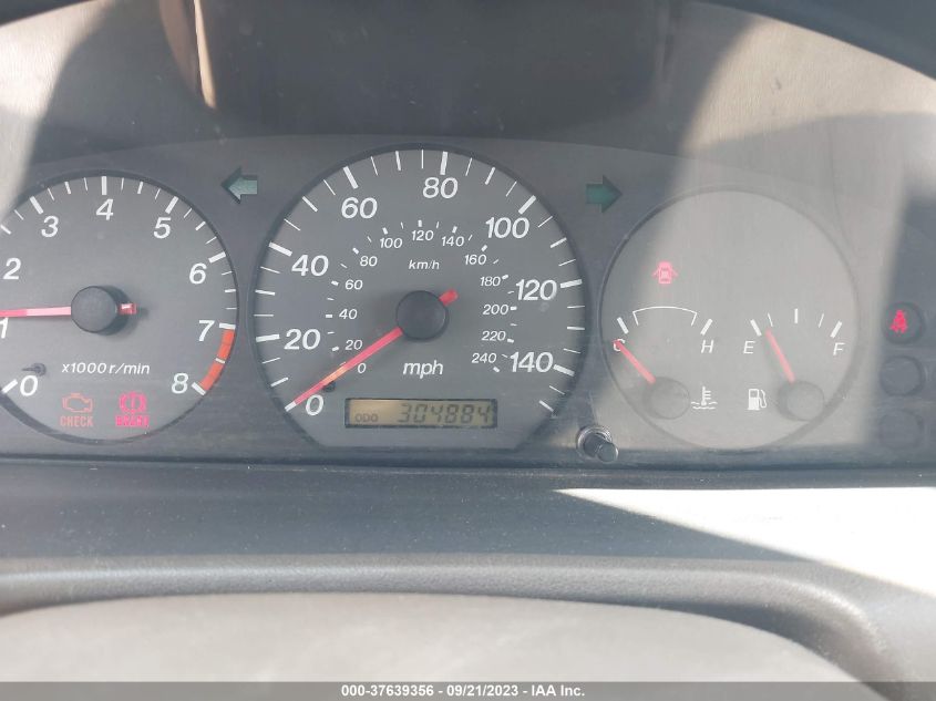 2000 Mazda 626 Es V6/Lx V6 VIN: 1YVGF22D4Y5149951 Lot: 37639356