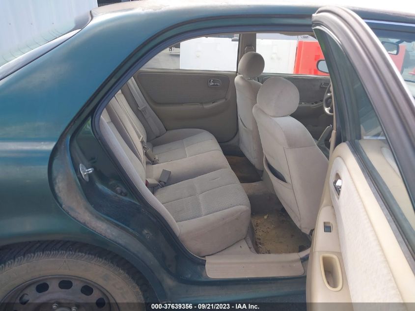 2000 Mazda 626 Es V6/Lx V6 VIN: 1YVGF22D4Y5149951 Lot: 37639356