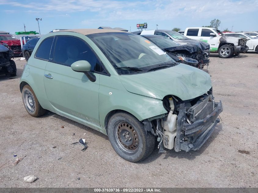 2014 Fiat 500C Pop VIN: 3C3CFFDR4ET249911 Lot: 37639736