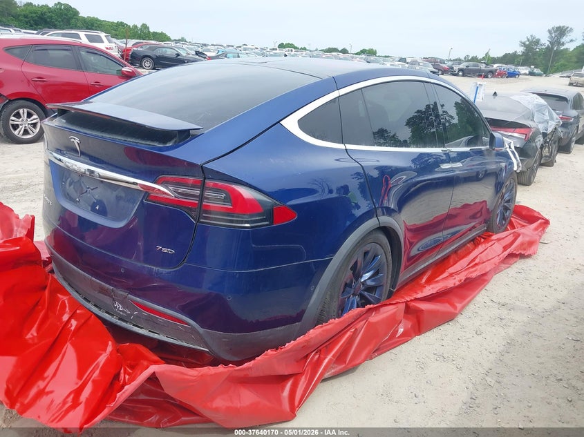 Vin: 5yjxcbe23gf018161, lot: 38119030, tesla model x 60d/70d/75d/90d/p100d 20164