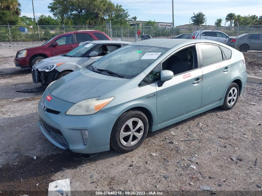 2013 Toyota Prius One/Two/Three/Four/Five VIN: JTDKN3DU9D5661317 Lot: 37640218