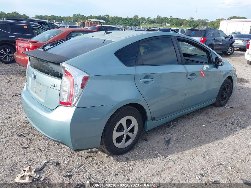 2013 Toyota Prius One/Two/Three/Four/Five VIN: JTDKN3DU9D5661317 Lot: 37640218