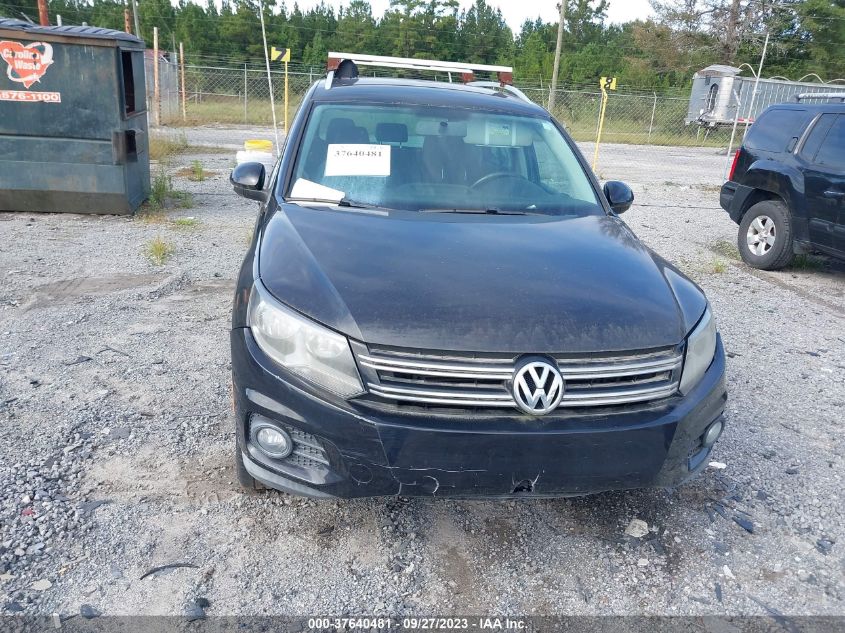 WVGAV7AX1CW521929 2012 Volkswagen Tiguan Se