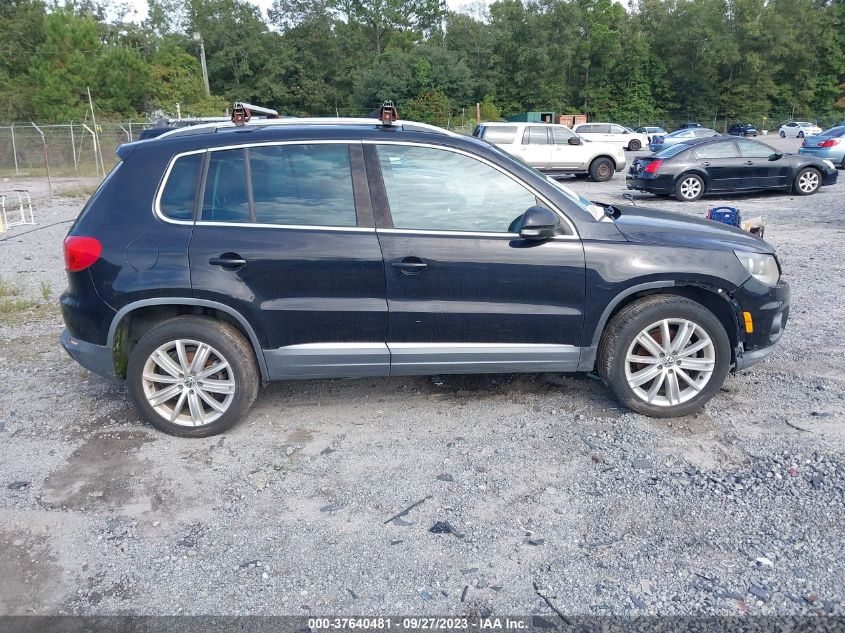 WVGAV7AX1CW521929 2012 Volkswagen Tiguan Se