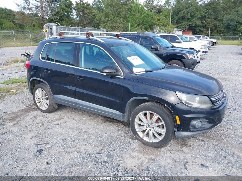 WVGAV7AX1CW521929 2012 Volkswagen Tiguan Se