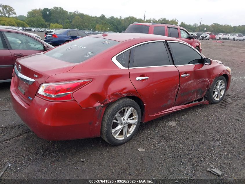 2013 Nissan Altima 2.5 Sv VIN: 1N4AL3AP8DC169525 Lot: 37641525