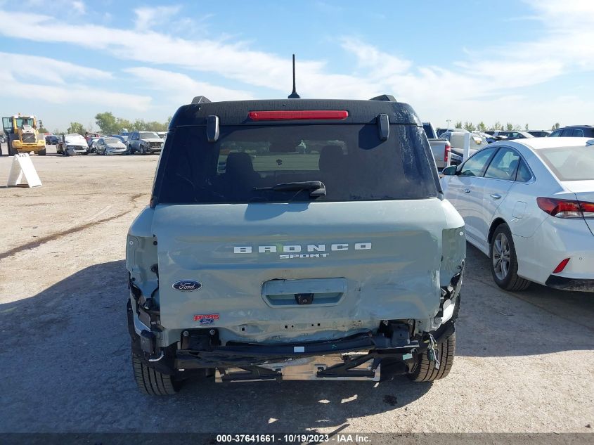 2021 Ford Bronco Sport Outer Banks VIN: 3FMCR9C61MRB04649 Lot: 37641661