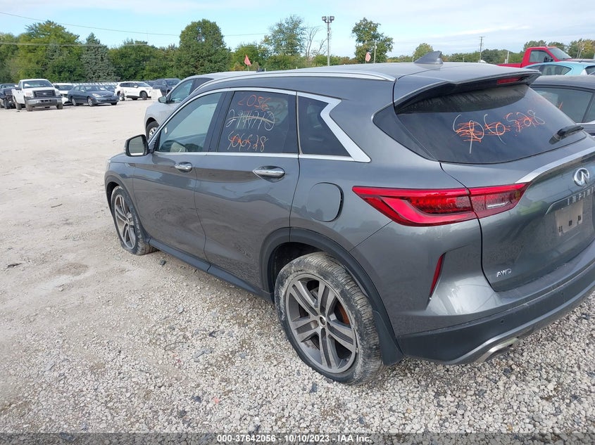 2021 Infiniti Qx50 Luxe Awd VIN: 3PCAJ5BB6MF121037 Lot: 37642056