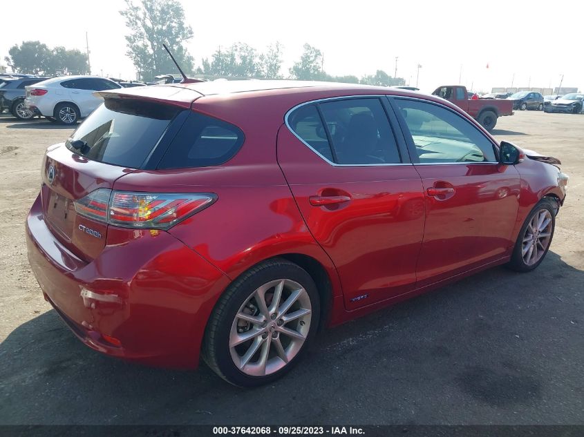 2012 Lexus Ct 200H VIN: JTHKD5BH6C2064547 Lot: 37642068