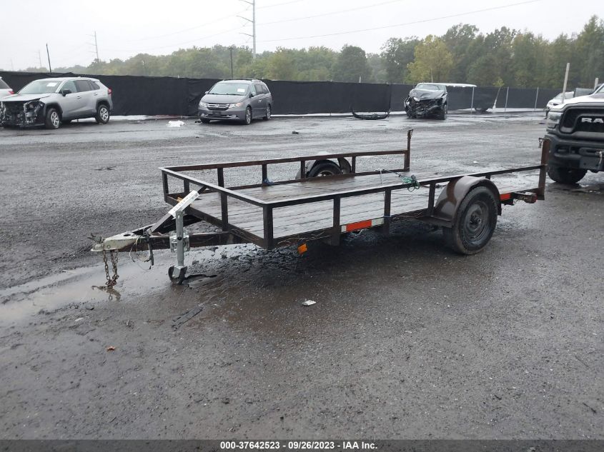 1993 Utility Trailer 12 Feet VIN: PT0612040293U3089 Lot: 37642523